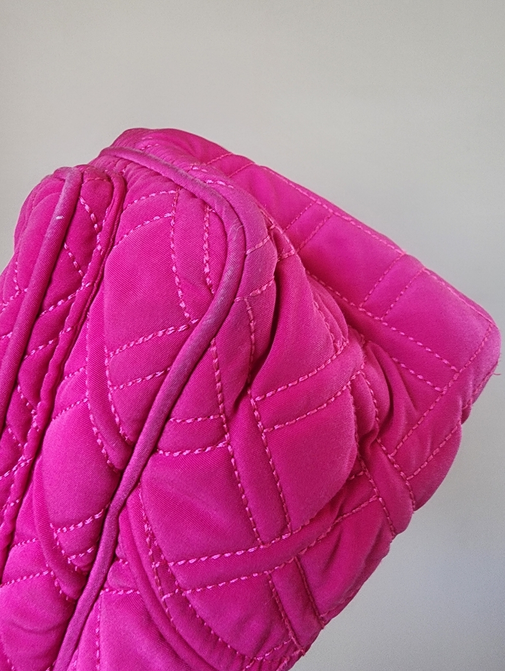 Vera Bradley Quilted Pink Tote Bag - Picture 4 of 4